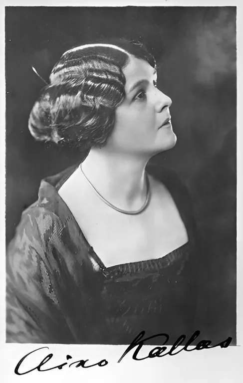 Kallas, Aino portrait