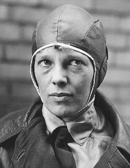 Earhart, Amelia portrait