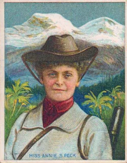 Peck, Annie S. portrait