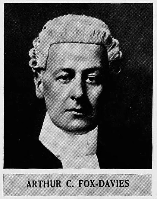 Fox-Davies, Arthur Charles portrait