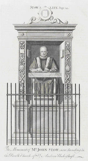 Stow, John portrait