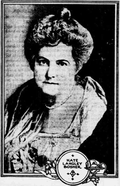 Bosher, Kate Langley portrait