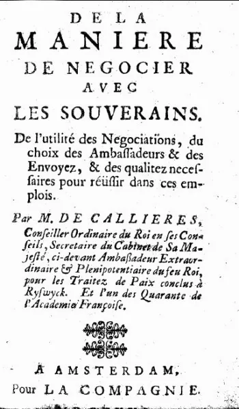 de Callières, Monsieur portrait
