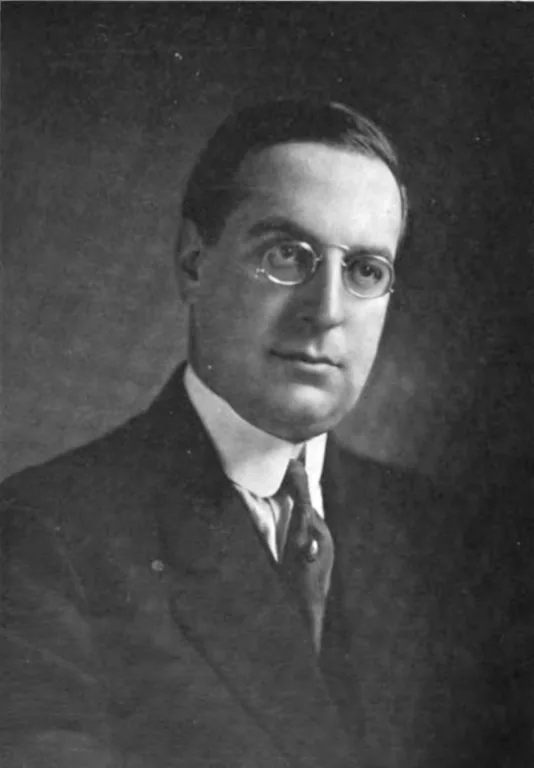 Glass, Montague portrait