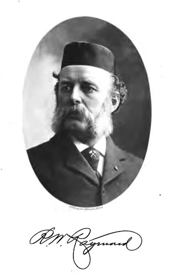 Raymond, Rossiter W. portrait