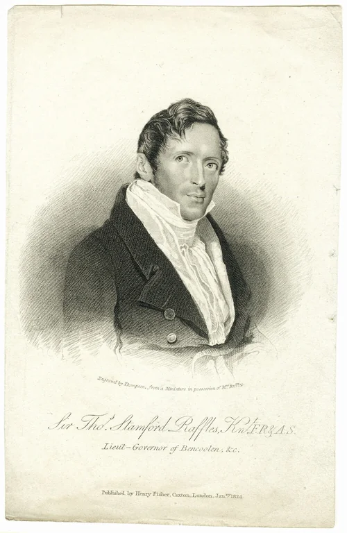 Raffles, Sir Thomas Stamford portrait