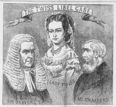 Twiss, Travers portrait