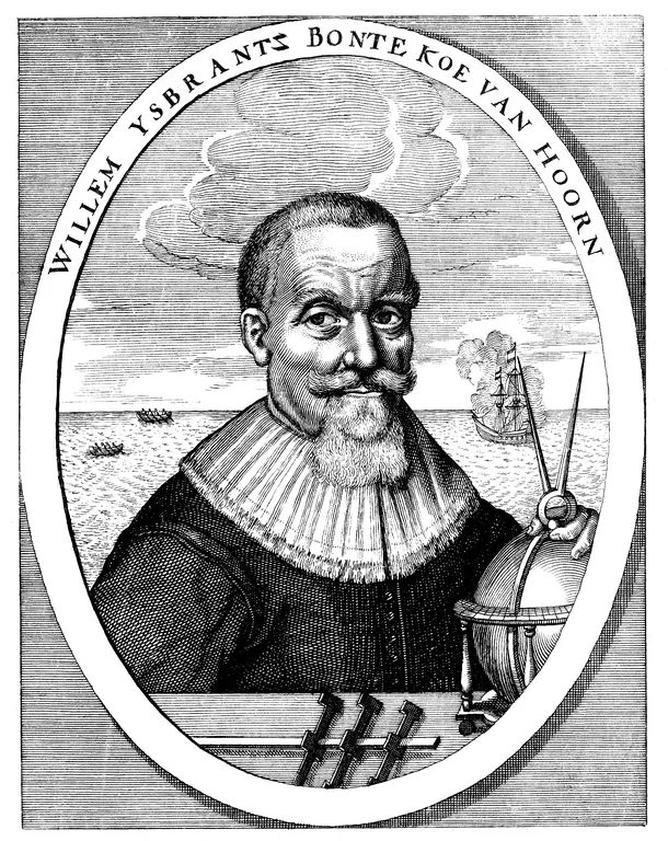 Bontekoe, Willem Ysbrantsz. portrait