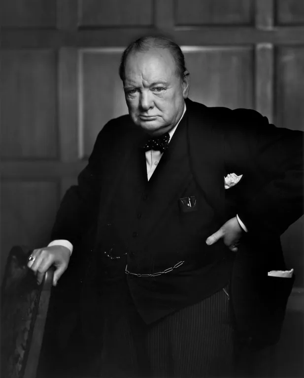 Churchill, Winston portrait