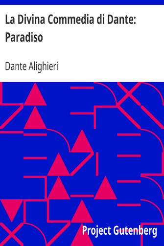 La Divina Commedia di Dante: Paradiso cover