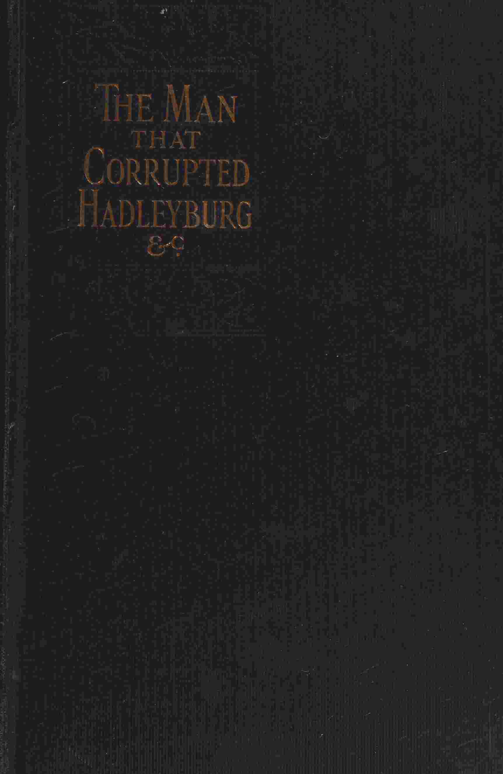 The Man That Corrupted Hadleyburg cover