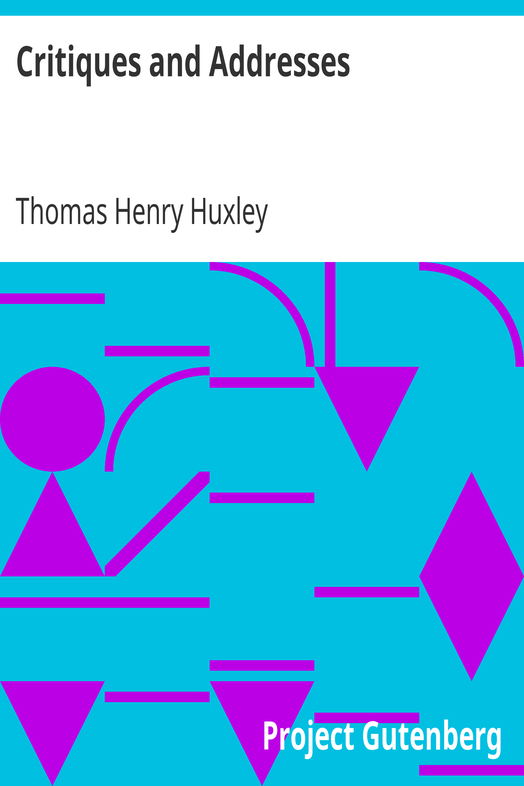 Critiques and Addresses cover