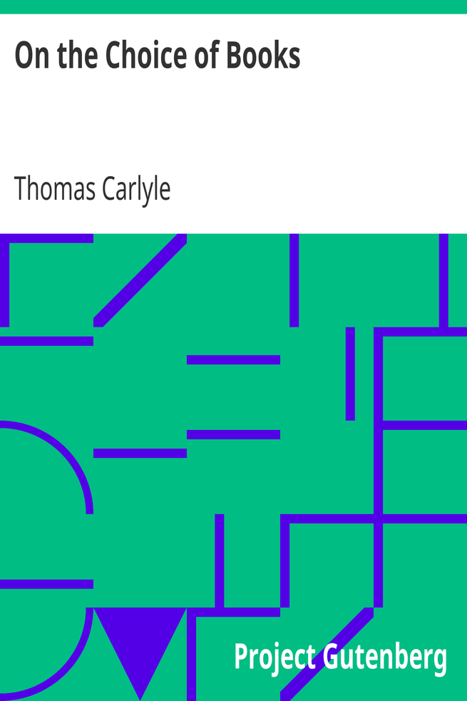 On the Choice of Books cover