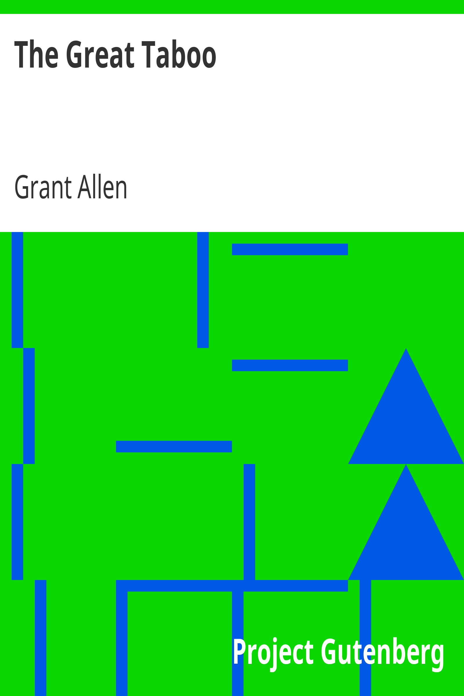 The Great Taboo cover