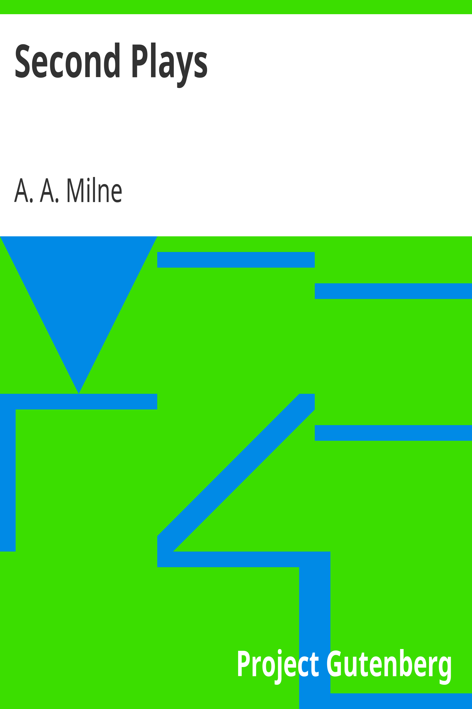Second Plays cover