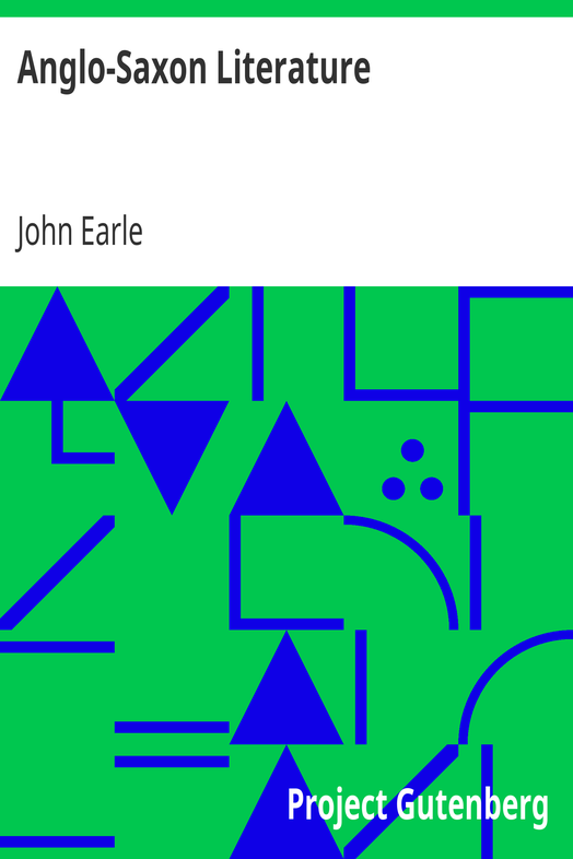 Anglo-Saxon Literature cover