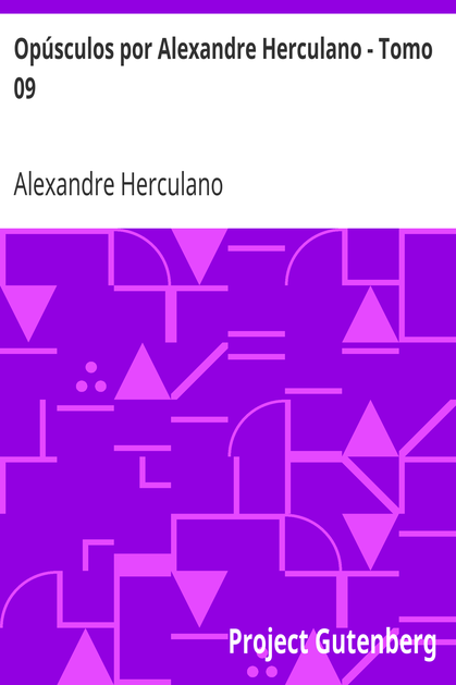 Opúsculos por Alexandre Herculano - Tomo 09 cover