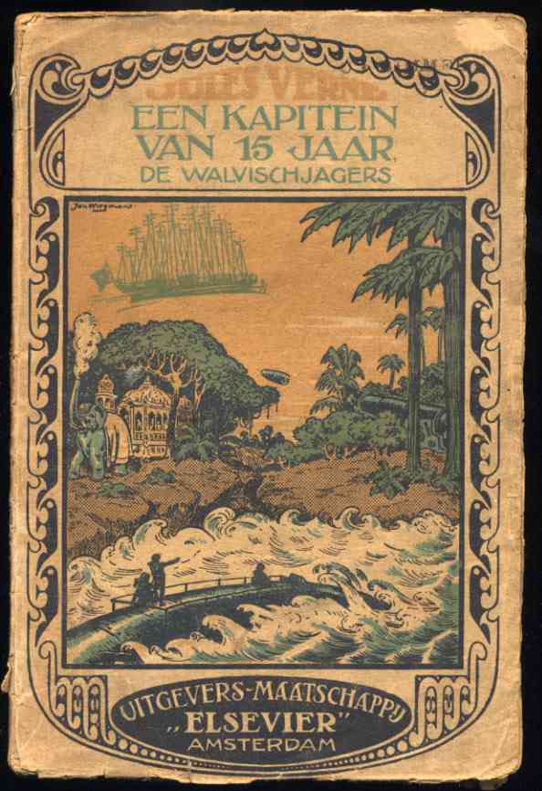 Een Kapitein van Vijftien Jaar / De Walvischjagers cover
