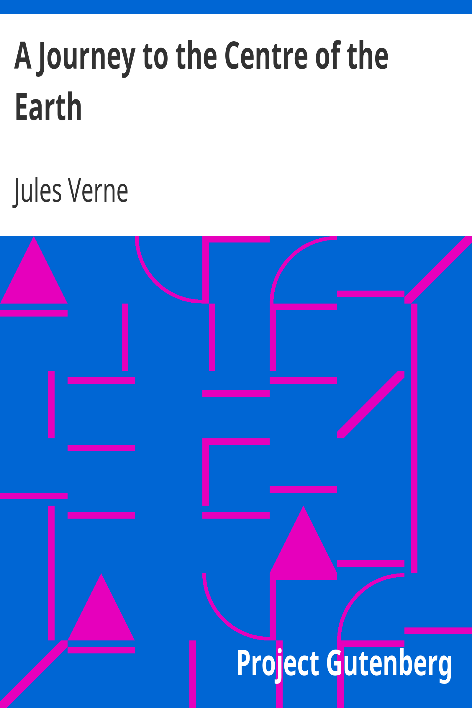 A Journey to the Centre of the Earth cover