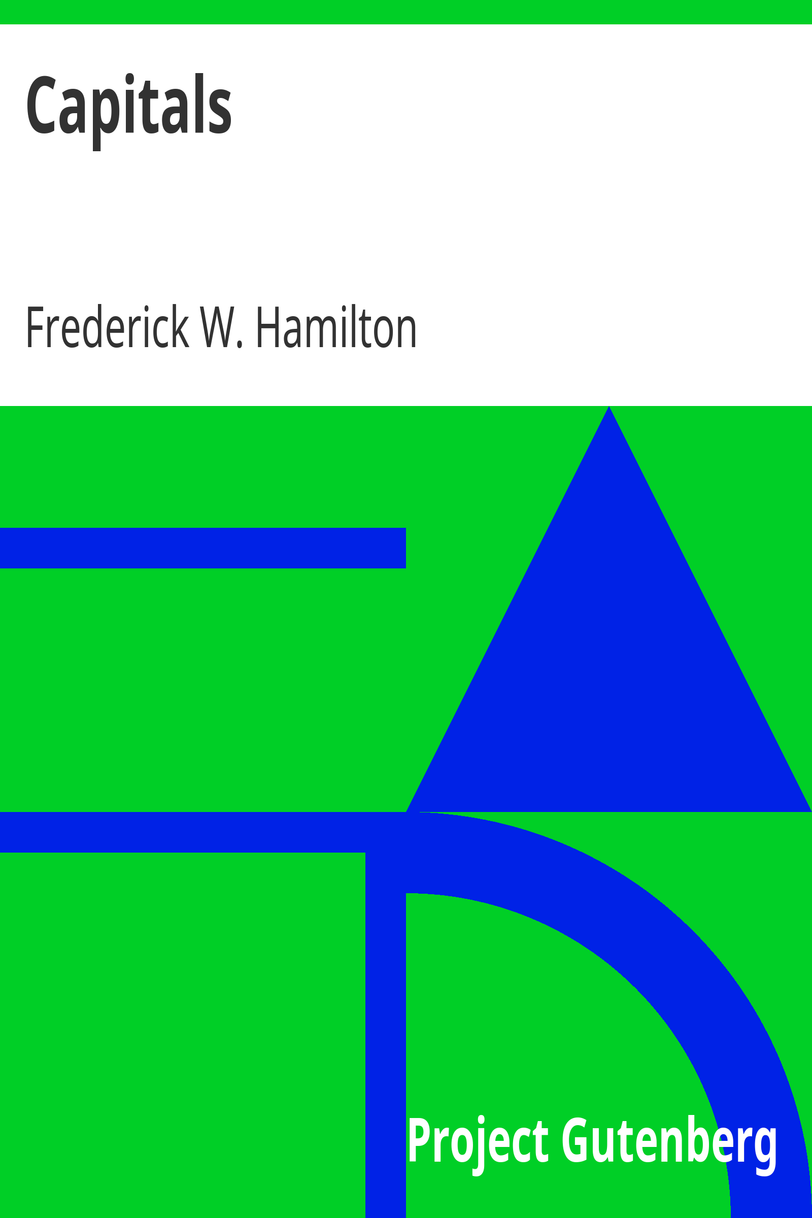 Capitals / A Primer of Information about Capitalization with some Practical Typographic Hints as to the Use of Capitals cover