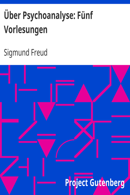 Über Psychoanalyse: Fünf Vorlesungen cover