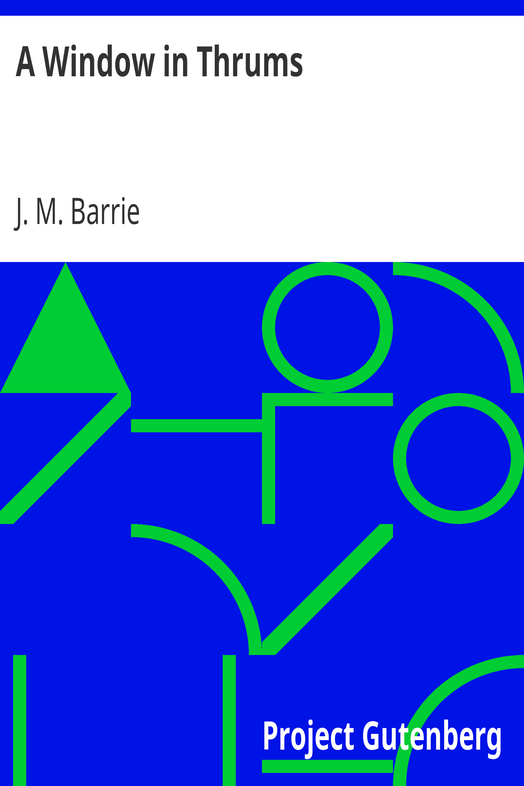 A Window in Thrums cover