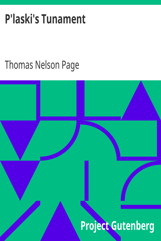 P'laski's Tunament / 1891 cover