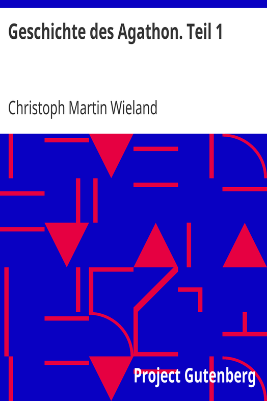 Geschichte des Agathon. Teil 1 cover