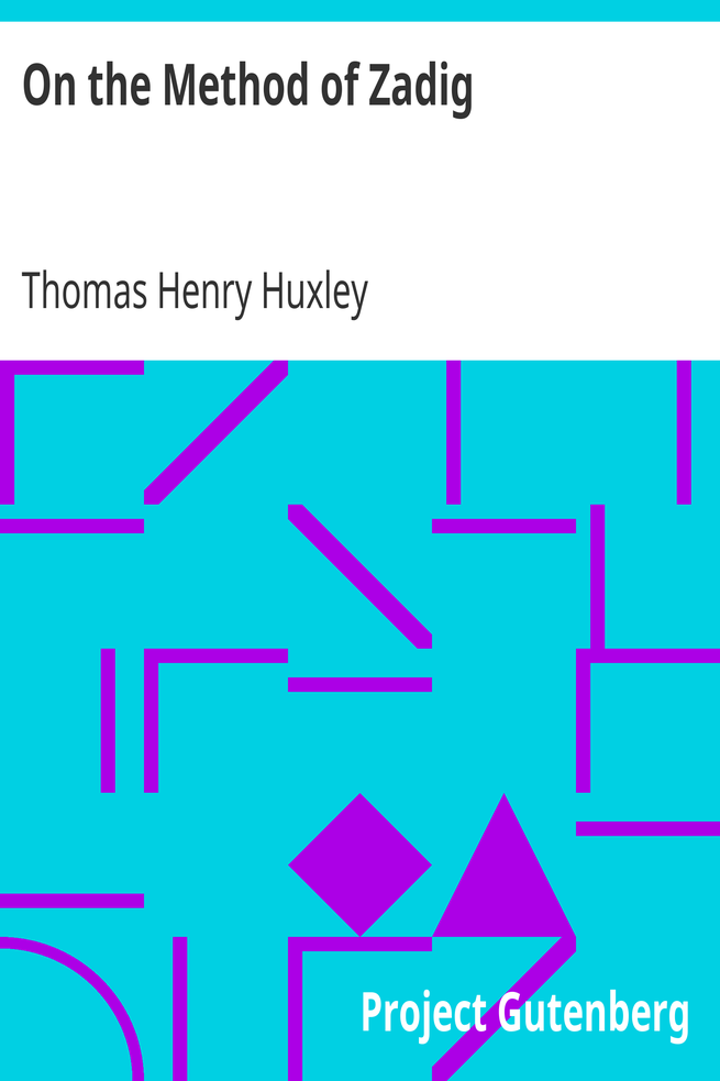 On the Method of Zadig / Essay #1 from "Science and Hebrew Tradition" cover