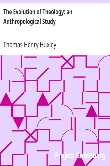 The Evolution of Theology: an Anthropological Study / Essay #8 from "Science and Hebrew Tradition" cover