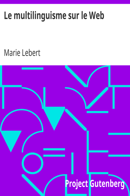 Le multilinguisme sur le Web cover