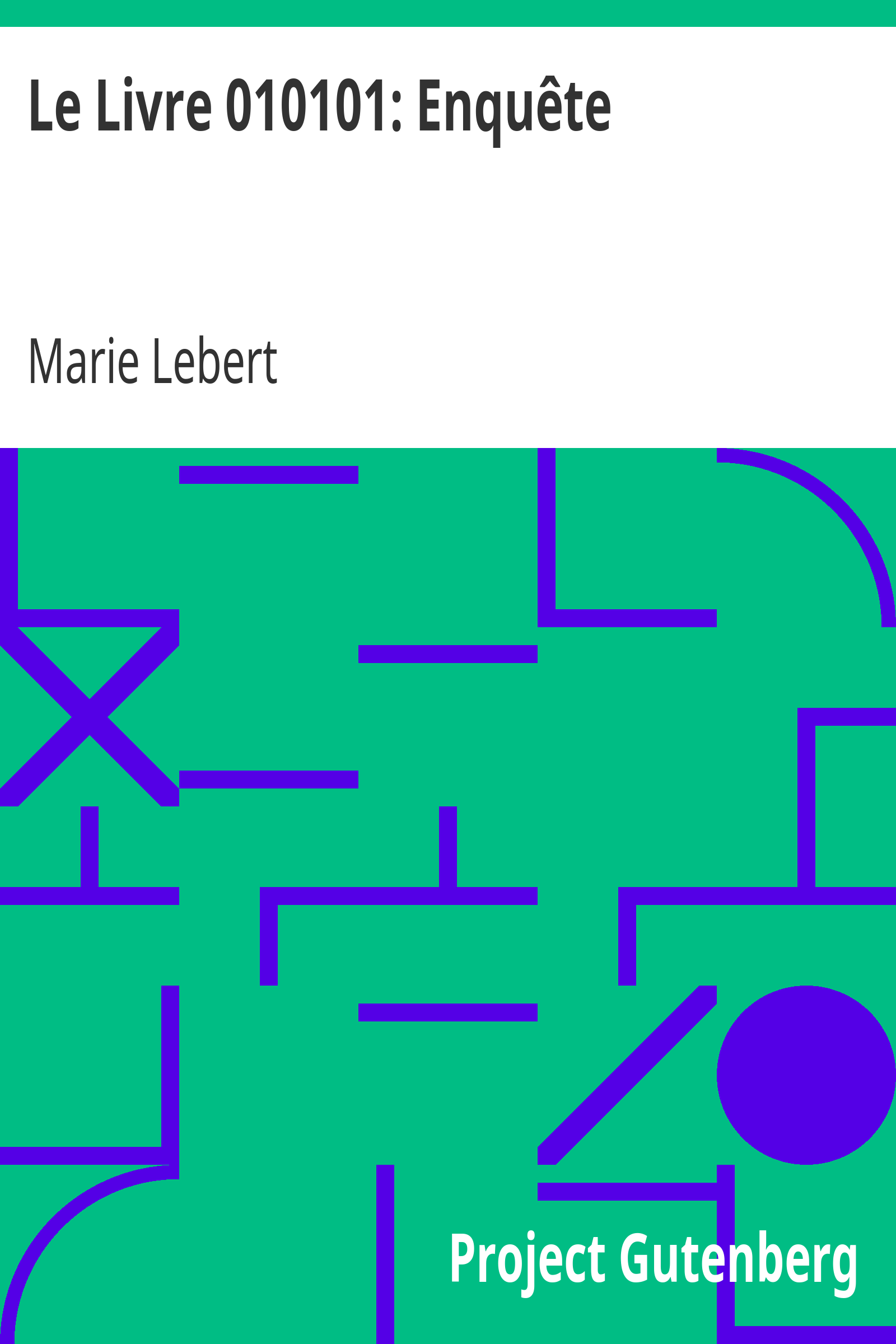 Le Livre 010101: Enquête cover
