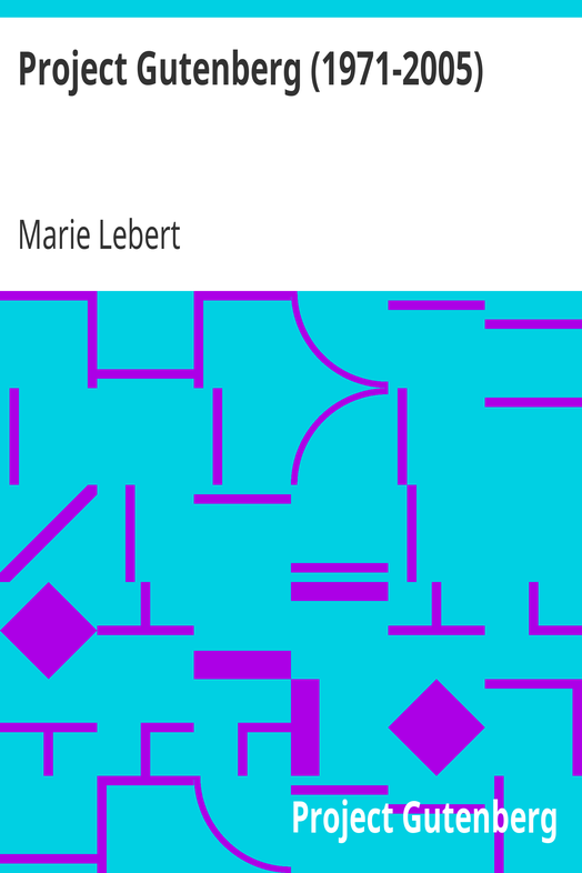 Project Gutenberg (1971-2005) cover