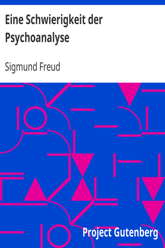Eine Schwierigkeit der Psychoanalyse cover