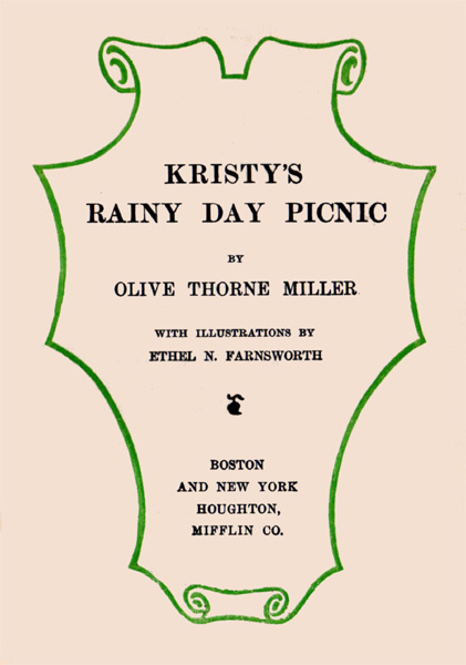 Kristy's Rainy Day Picnic cover