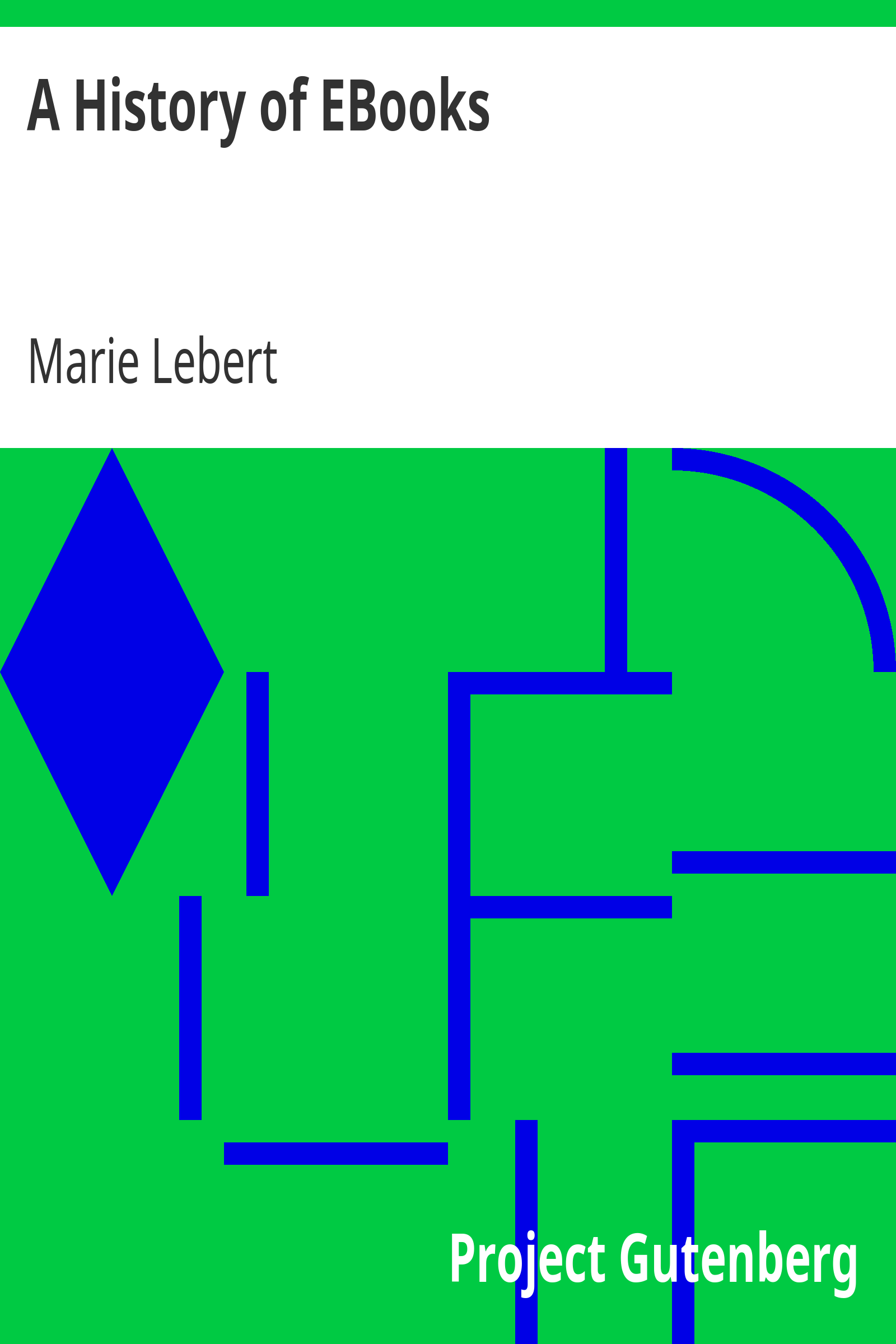 A History of EBooks cover