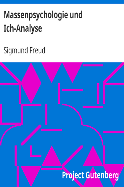 Massenpsychologie und Ich-Analyse cover