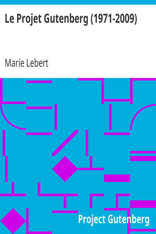 Le Projet Gutenberg (1971-2009) cover