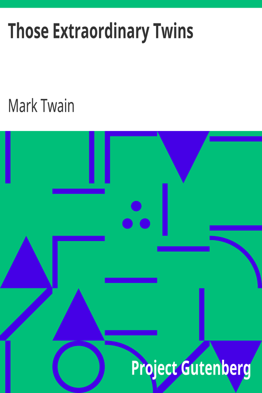 Those Extraordinary Twins cover