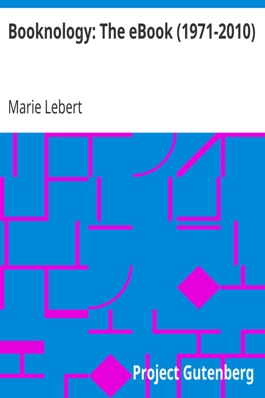 Booknology: The eBook (1971-2010) cover