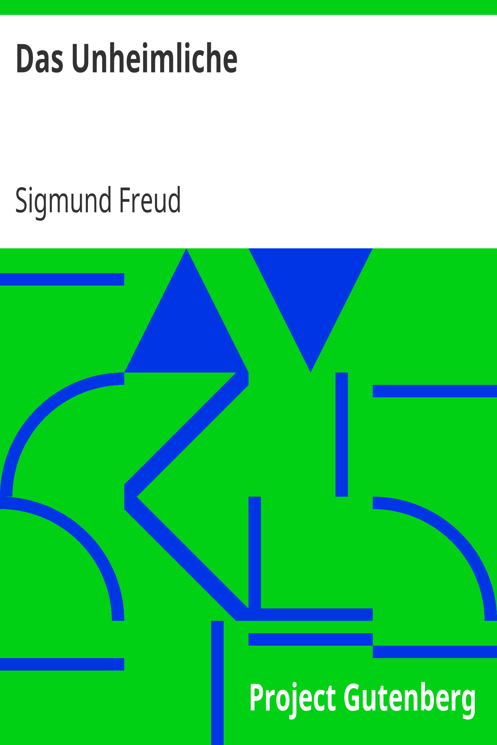 Das Unheimliche cover