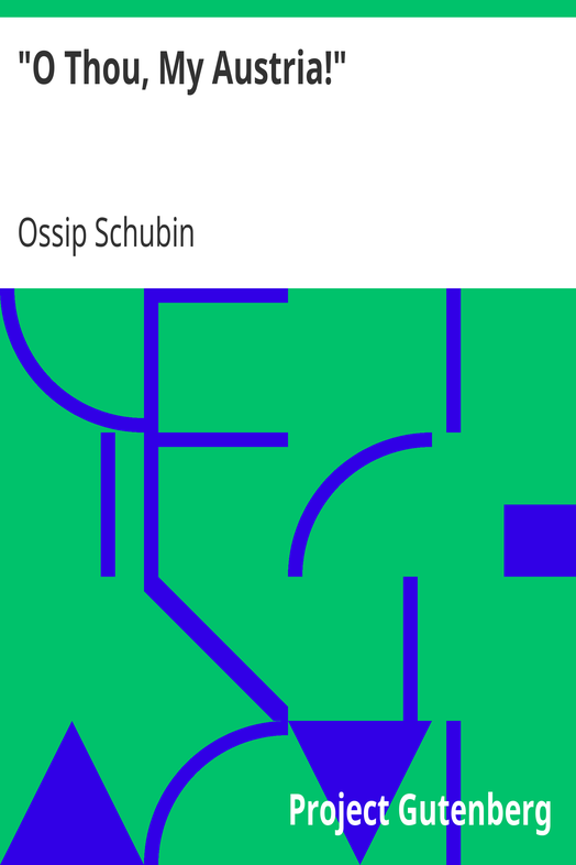 "O Thou, My Austria!" cover