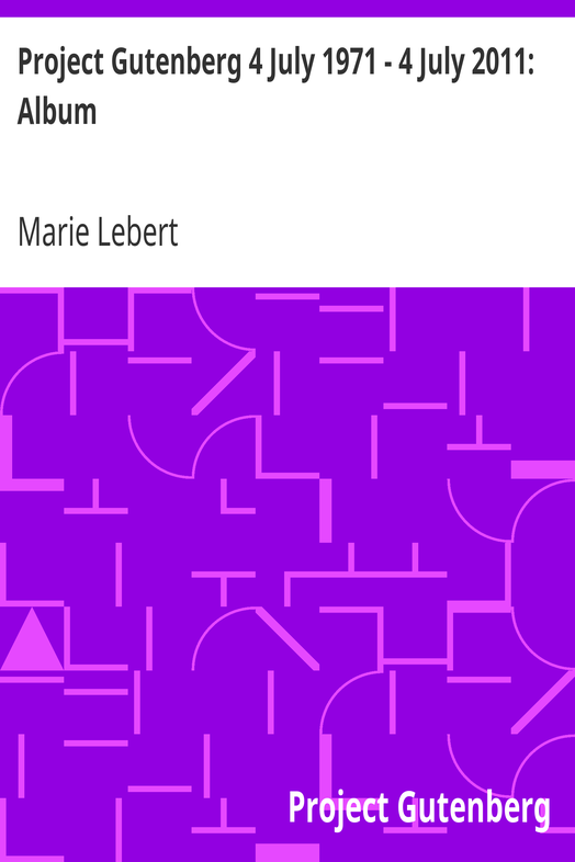 Project Gutenberg 4 July 1971 - 4 July 2011: Album cover