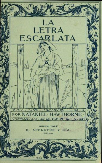 La letra escarlata / novela escrita en inglés cover