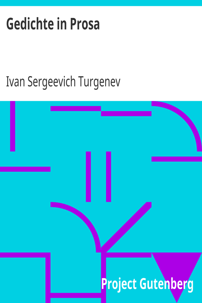 Gedichte in Prosa cover