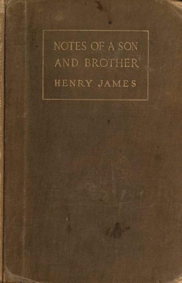 Notes of a Son and Brother cover