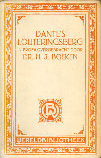Dante's Louteringsberg / in proza overgebracht cover