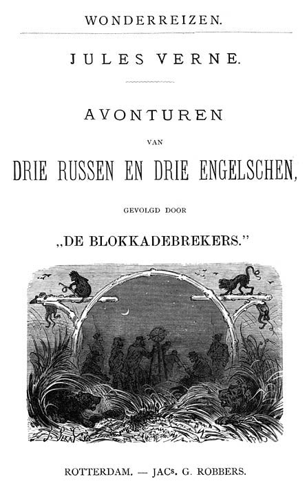Avonturen van drie Russen en drie Engelschen, Gevolgd door 'De Blokkadebrekers' cover