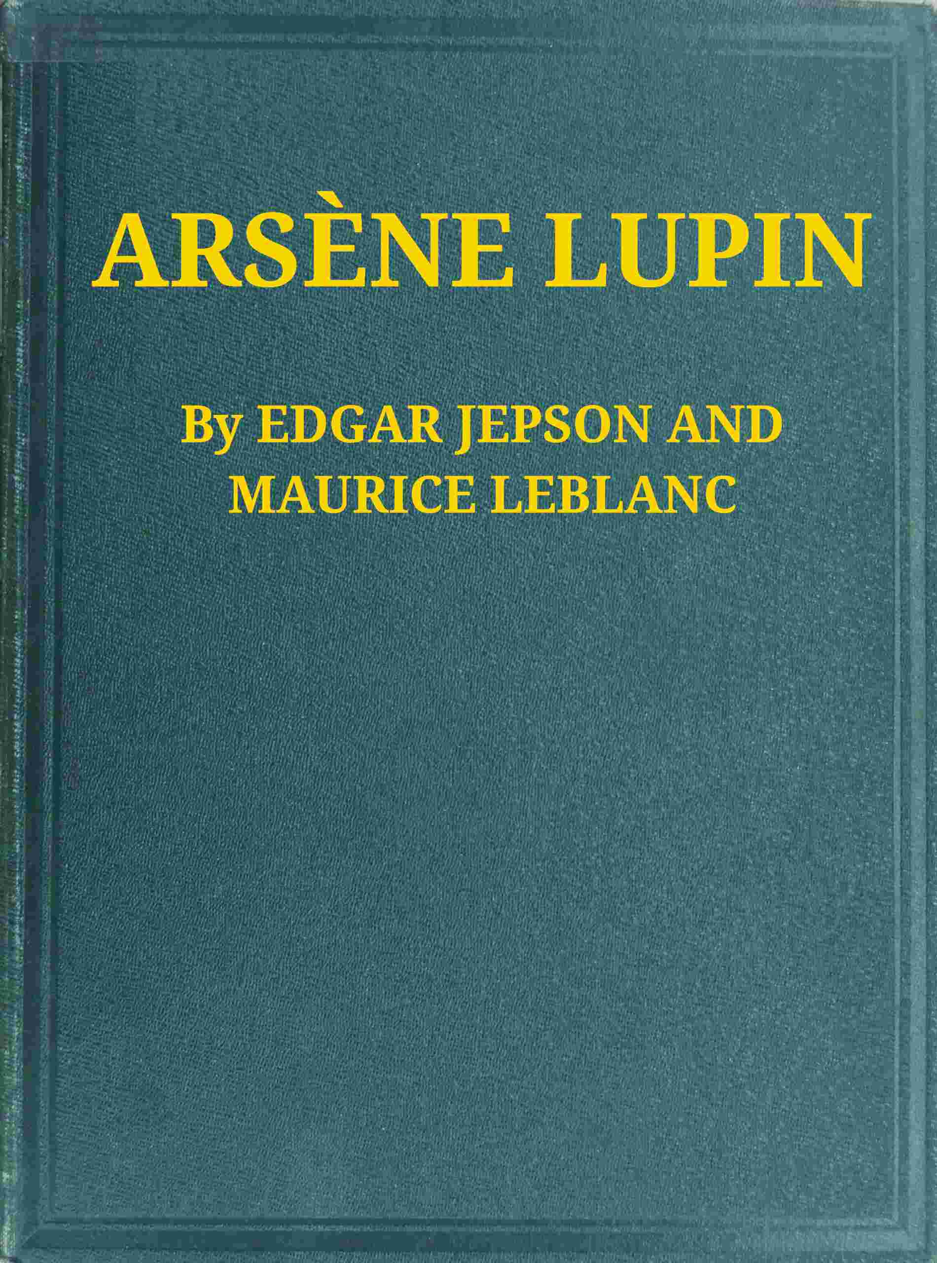 Arsène Lupin cover