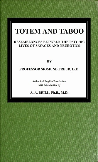 Totem and taboo cover